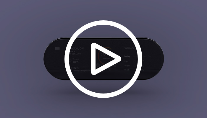 smart thermostat video